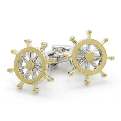 Ships Wheel Cufflinks